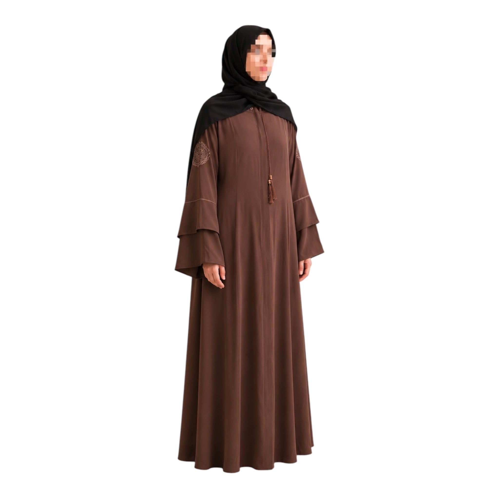 Embroidered Sleeve Abaya's