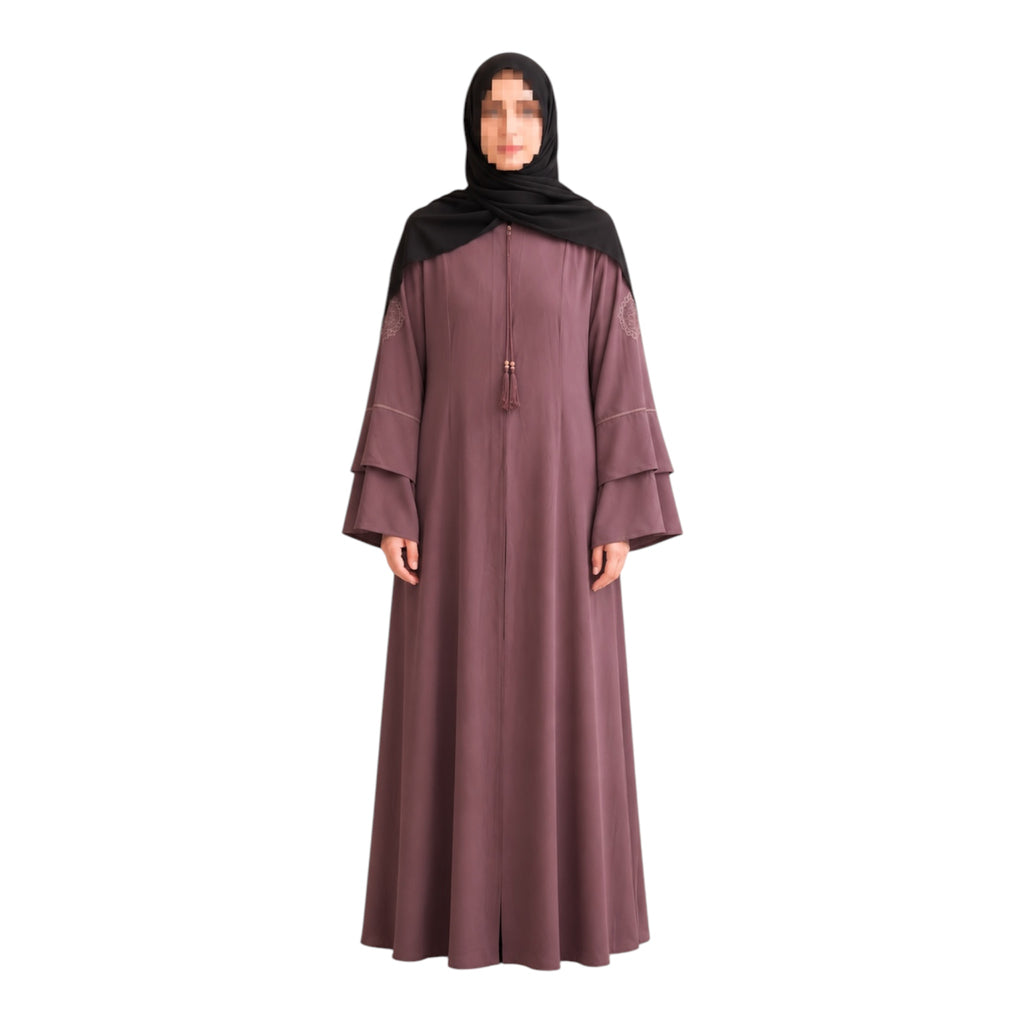 Embroidered Sleeve Abaya's
